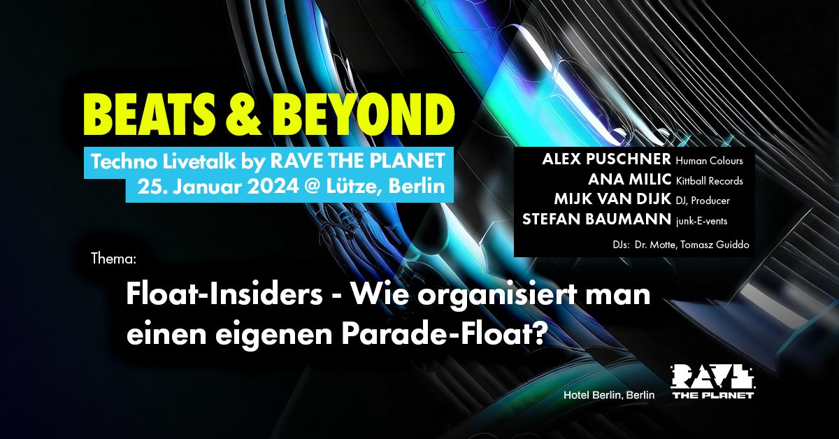 Exklusive Einblicke: Neue Livetalk-Serie „BEATS & BEYOND“ von Rave The Planet