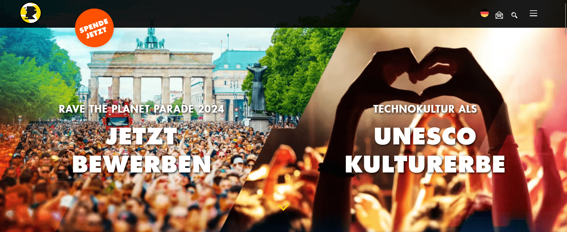Rave The Planet Parade 2024 Float-Bewerbung