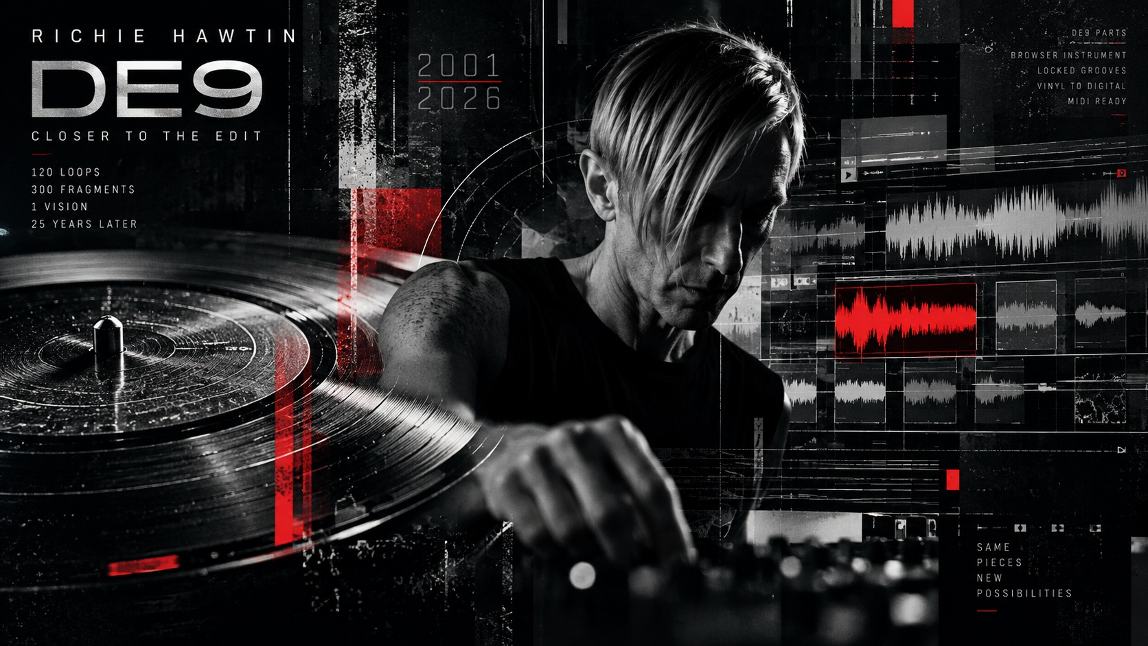 Richie Hawtin zerlegte Techno in seine Einzelteile.